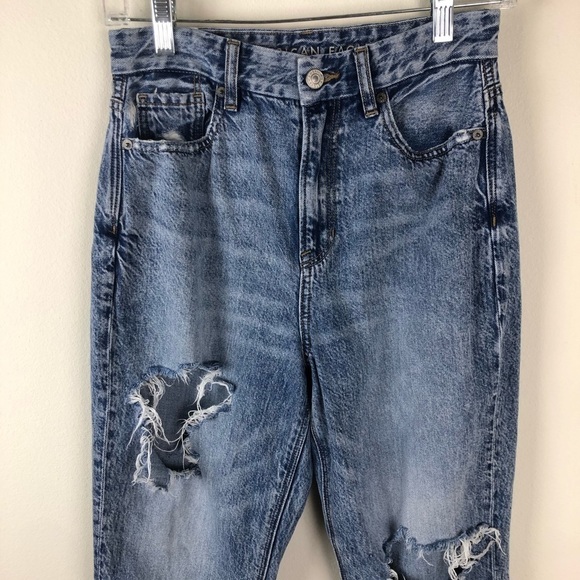 American Eagle- Curvy Mom Jean 90’s wash (0 short) - Picture 2 of 15